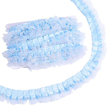 1Pc Polyester Ruffled Trimming DIY-ME0003-35B-1