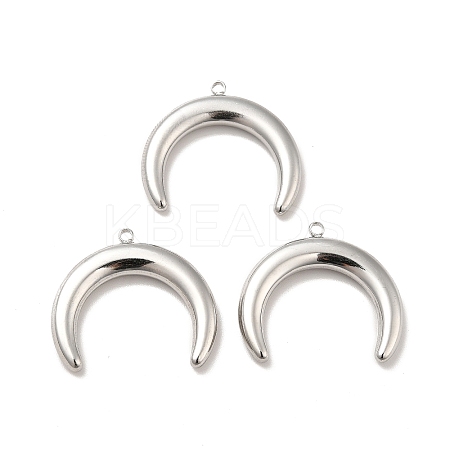 Non-Tarnish 304 Stainless Steel Pendants STAS-I197-018B-P-1