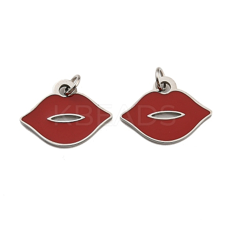 304 Stainless Steel Pendants STAS-O003-01P-1
