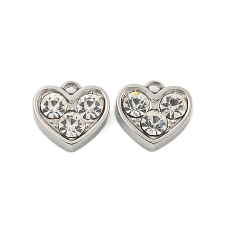 304 Stainless Steel Pendants STAS-L080-001P-03-1