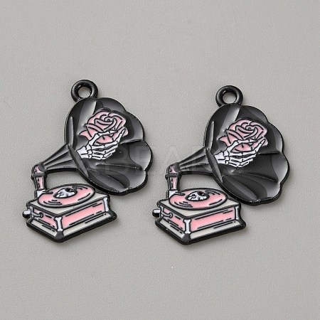 Zinc Alloy Enamel Pendants ENAM-CJC0021-20D-1
