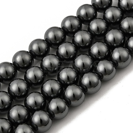 Non-magnetic Synthetic Hematite Beads Strands G-E133-4C-1