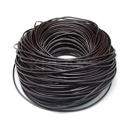 Round Cowhide Leather Cord WL-Q007-4mm-6-1