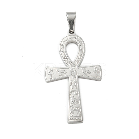 304 Stainless Steel Pendants STAS-G346-27P-1