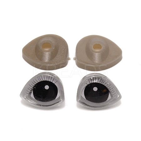 3D Plastic Doll Eyes and Eyes Washers Sets DIY-WH0264-11E-1
