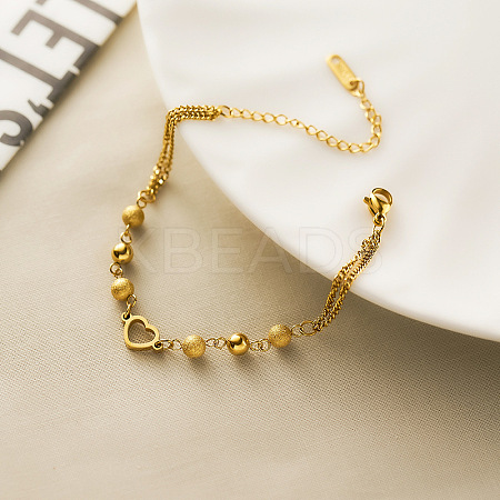 304 Stainless Steel Link Bracelets WG0F64C-01-1