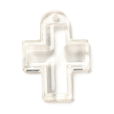 Translucent Resin Pendants RESI-P022-01C-1