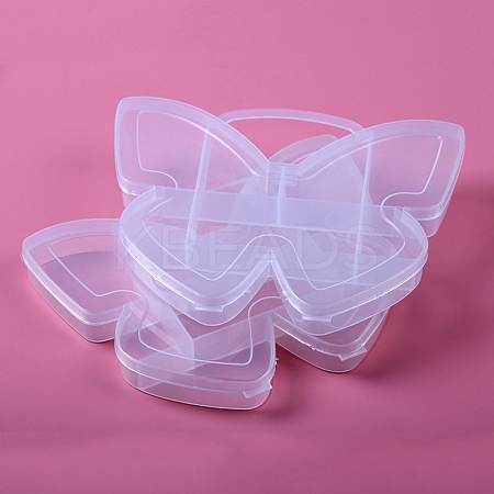 9 Grids Butterfly Shape Plastic Organizer Boxes ANIM-PW0001-116-1
