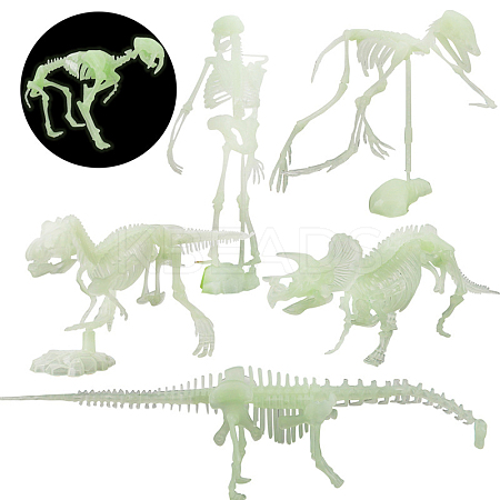 Luminous Artificial Plastic Dinosaur Skeleton Model LUMI-PW0004-062-1