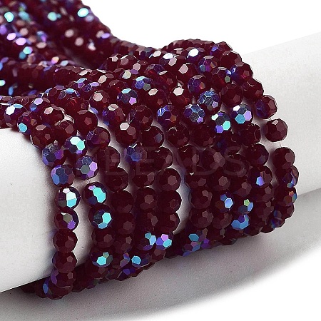 Opaque Glass Beads Strands EGLA-A035-P3mm-L02-1