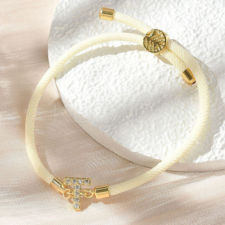 Adjustable Nylon Cord Bracelets BJEW-C096-01G-20-1