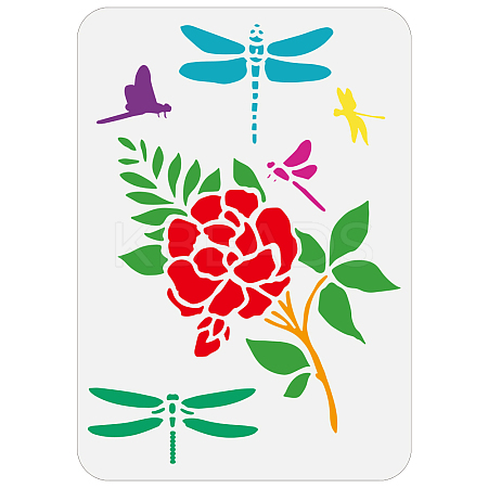 Plastic Hollow Out Drawing Painting Stencils Templates DIY-WH0396-817-1