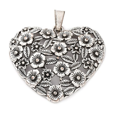 Tibetan Style Alloy Big  Pendants PALLOY-R150-02AS-05-1