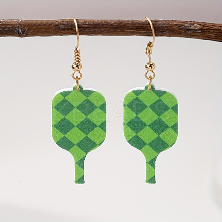 Acrylic Dangle Earrings FS-WGED1FD-04-1