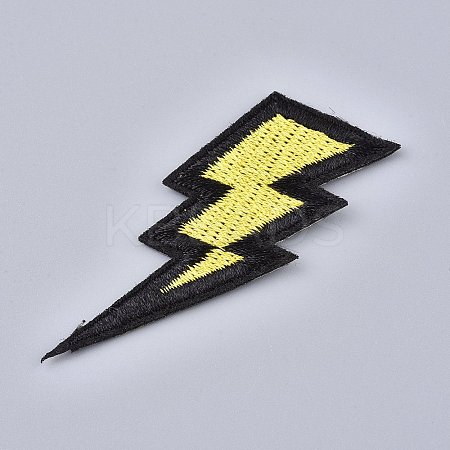 Computerized Embroidery Cloth Iron on/Sew on Patches X-DIY-L031-051-1