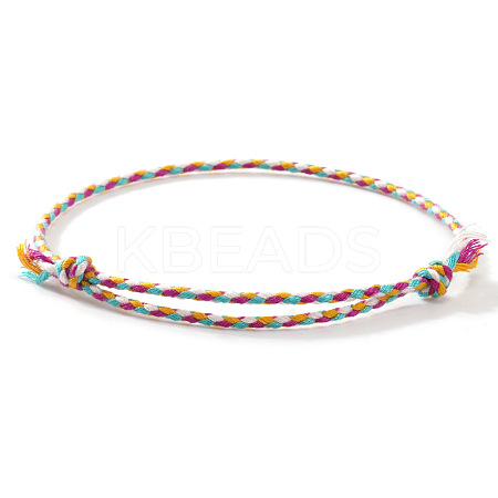 Bohemian Cotton Cord Braided Bracelets IT3177-4-1
