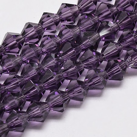 Transparent Glass Beads Strands LS-EGLA-A039-T4mm-D04-1