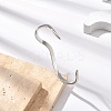 304 Stainless Steel Cuff Bangles for Women BJEW-B108-11P-3