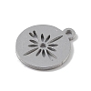 Non-Tarnish 304 Stainless Steel Pendants LS-STAS-B062-12P-2