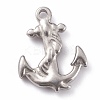 Non-Tarnish 304 Stainless Steel Pendants STAS-O140-11P-1