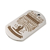 Non-Tarnish Valentine's Day 201 Stainless Steel Pendants STAS-L079-02P-06-2