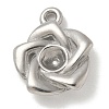 Anti-Tarnish 304 Stainless Steel Pendants STAS-Q334-17P-1