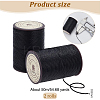 Round Waxed Polyester Thread String YC-OC0001-07B-01-2