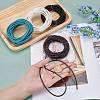 Braided Cowhide Cord WL-WH0003-01A-3