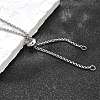 Non-Tarnish Adjustable 304 Stainless Steel Slider Necklaces NJEW-L156-003P-4