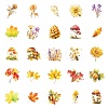 50Pcs Cartoon Leaf Paper Sticker LS-STIC-C012-12-5