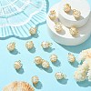 15Pcs Natural Cultured Freshwater Pearl Copper Wire Wrapped Pendants PALLOY-CJ00035-5