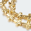 Non-magnetic Synthetic Hematite Beads Strands X-G-P338-23A-8x10mm-G-1