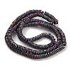 Electroplated Synthetic Non-magnetic Hematite Beads Strands G-H020-M01-19-2