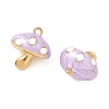 304 Stainless Steel Enamel Pendants STAS-Q119-23G-04-2