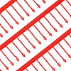 Acrylic & Polyester Lace Ribbon OCOR-WH0110-08D-1