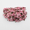 Flower Polyester Trim Ribbon X-OCOR-WH0057-18D-2