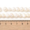 Natural Cultured Freshwater Pearl Beads Strands PEAR-A006-09H-X-5