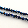 Electroplate Glass Bead Strands EGLA-R094-3mm-03-1
