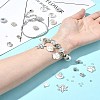 DIY Brass & Alloy European Style Bracelets Making Kits DIY-FS0007-22-7