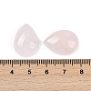 Natural Rose Quartz Cabochons G-H094-01A-07-3