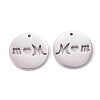 Non-Tarnish Mother's Day 304 Stainless Steel Pendants LS-STAS-F261-05P-1