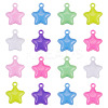 20Pcs Opaque Acrylic Pendants MACR-TADJ0001-04-2