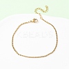 304 Stainless Steel Box Chain Bracelets LS-BJEW-C134-01E-G-3