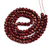Baking Paint Glass Beads X1-DGLA-N010-8mm-07-2