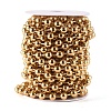 PVD Vacuum Plating 304 Stainless Steel Ball Chains CHS-F009-01J-G-2