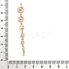 Brass Micro Pave Cubic Zirconia Pendants KK-F901-04C-G-3