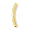 304 Stainless Steel Curved Tube Beads STAS-M071-03B-G-2