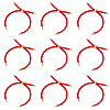 10Pcs Twisted Nylon Cord Slider Bracelet Making MAK-UN0001-54B-1