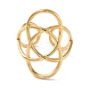 304 Stainless Steel Open Cuff Rings for Women RJEW-M020-07G-05-2