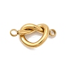 304 Stainless Steel Connector Charms STAS-B113-03G-1